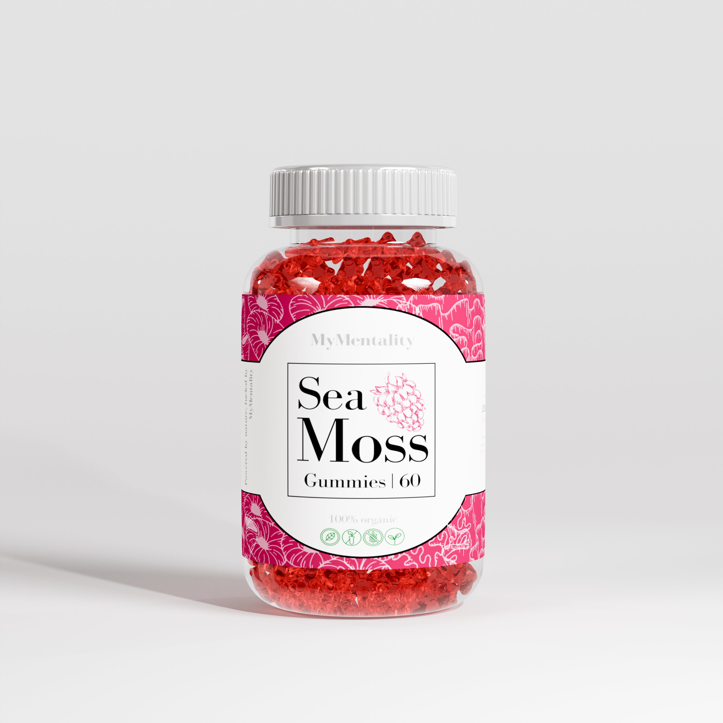 Sea Moss Gummies (Raspberry)